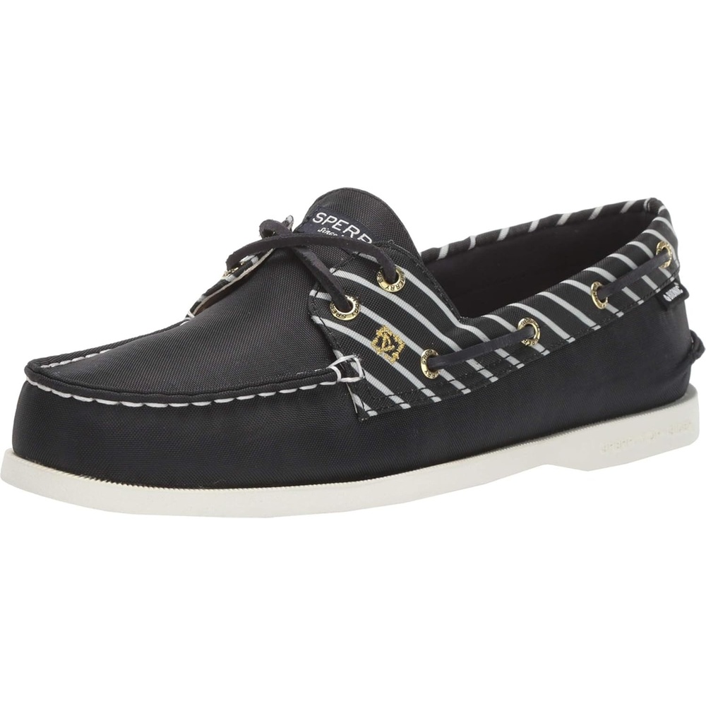 image:imageSperry Womens Authentic Original 2 Eye Leather Boat ShoeDark Navy