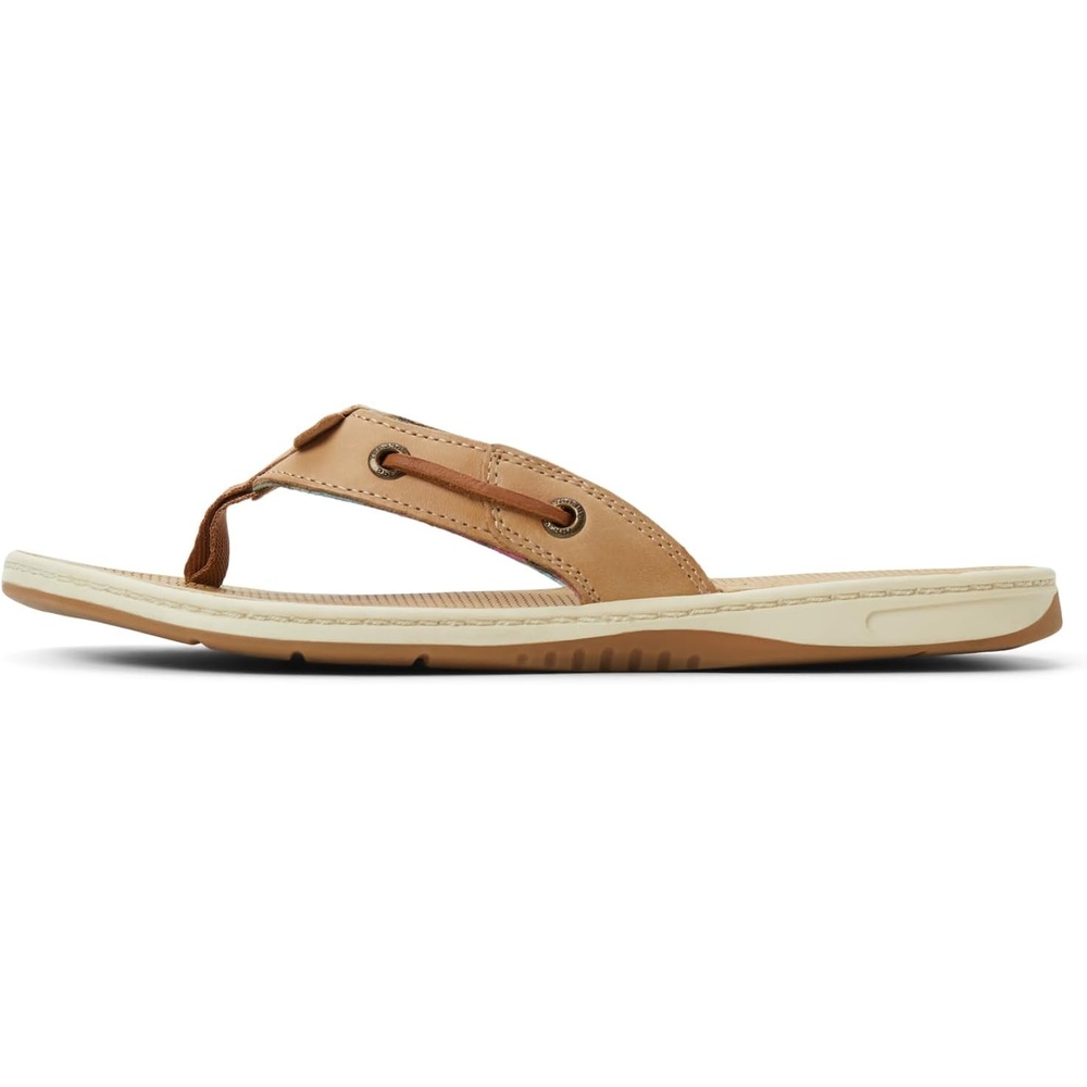 image:imageSperry Womens Seafish Leather Flip Flop SandalBeige
