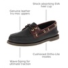 Sperry Men’s Authentic Original 2-Eye Boat Shoe(Black/Dark Brown)