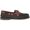 Sperry Men’s Authentic Original 2-Eye Boat Shoe(Black/Dark Brown)