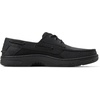 Sperry Men’s Billfish™ 3-Eye Leather Boat Shoe(Black)