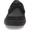 Sperry Men’s Billfish™ 3-Eye Leather Boat Shoe(Black Leather)