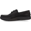 Sperry Men’s Billfish™ 3-Eye Leather Boat Shoe(Black Leather)