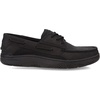 Sperry Men’s Billfish™ 3-Eye Leather Boat Shoe(Black Leather)