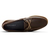 Sperry Men’s Leeward 2-Eye Leather Boat Shoe(Dark Brown)