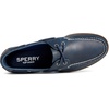 Sperry Men’s Leeward 2-Eye Leather Boat Shoe(Navy)