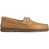 Sperry Men’s Leeward 2-Eye Leather Boat Shoe(Sahara/Tan)