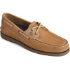 Sperry Men’s Leeward 2-Eye Leather Boat Shoe(Sahara/Tan)