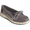 Sperry Women’s Angelfish 1-Eye Leather Boat Shoe(Dark Grey)