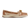 Sperry Women’s Angelfish 1-Eye Leather Boat Shoe(Linen/Gold)