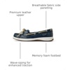 Sperry Women’s Angelfish 1-Eye Leather Boat Shoe(Navy)