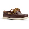 Sperry Women’s Authentic Original™ 2 Eye Leather Boat Shoe(Dark Brown)