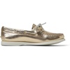 Sperry Women’s Authentic Original™ 2 Eye Leather Boat Shoe(Gold)