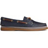 Sperry Women’s Authentic Original™ 2 Eye Leather Boat Shoe(Navy Tumbled)