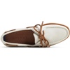 Sperry Women’s Authentic Original™ 2 Eye Leather Boat Shoe(White)