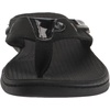 Sperry Women’s Seafish Leather Flip Flop Sandal(Black Patent)