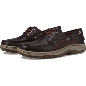 Sperry Men’s Billfish™ 3-Eye Leather Boat Shoe(Brown Combo)