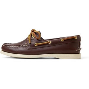 Sperry Women’s Authentic Original™ 2 Eye Leather Boat Shoe(Dark Brown)