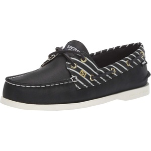 Sperry Women’s Authentic Original™ 2 Eye Leather Boat Shoe(Dark Navy)