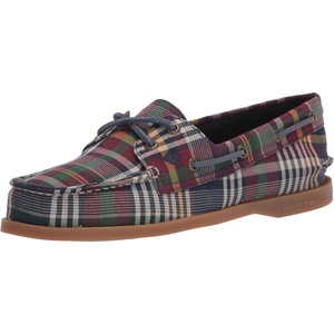 Sperry Women’s Authentic Original™ 2 Eye Leather Boat Shoe(Plaid)