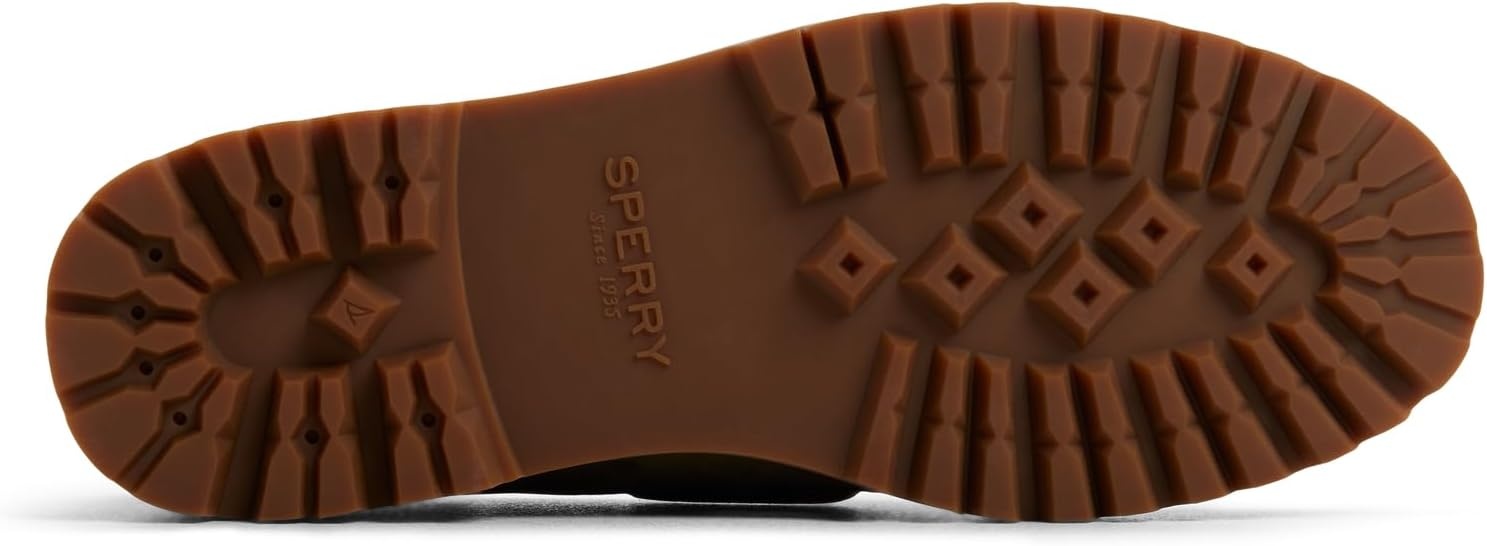 image:imageSperry Mens Authentic Original 2 Eye Leather Lug Boat ShoeOlive Nubuck