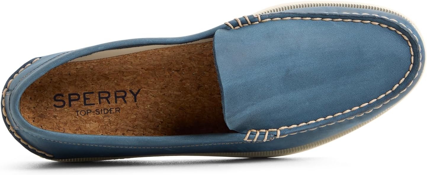 image:imageSperry Mens Authentic Original Leather Venetian LoaferWashed Navy