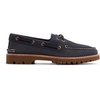 Sperry Mens Authentic Original 2 Eye Leather Lug Boat Shoe(Navy Nubuck)