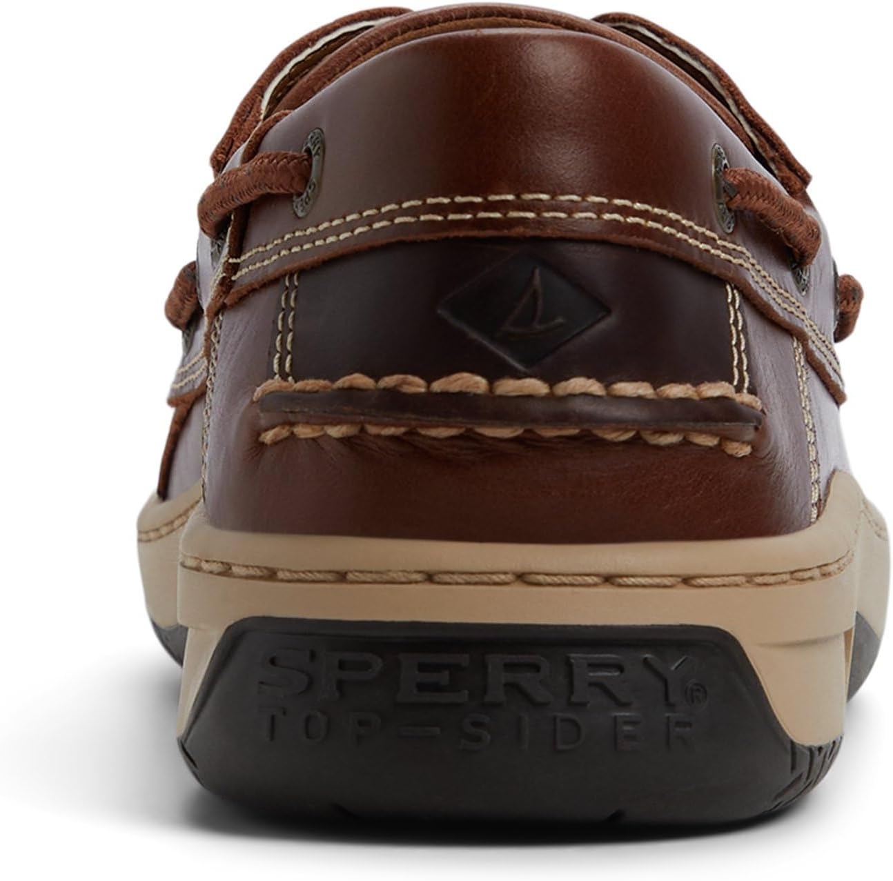 image:imageSperry Mens Billfish 3Eye Leather Boat Shoe Dark Brown 8