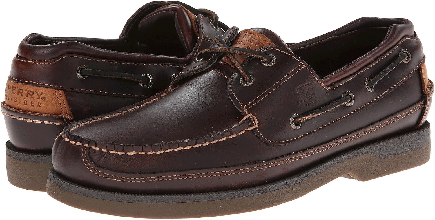 image:imageSperry Mens Mako 2Eye LoafersSmooth Amaretto