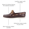 Sperry Men’s Authentic Original 2-Eye Leather Boat Shoe, Dark Brown, 13 W