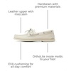 Sperry Men’s Authentic Original 2-Eye Leather Boat Shoe, Ice Leather, 9 W