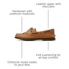 Sperry Men’s Authentic Original 2-Eye Leather Boat Shoe, Royal Brown, 8 W