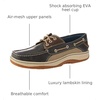 Sperry Men’s Billfish™ 3-Eye Leather Boat Shoe(Navy/Brown)