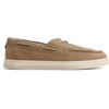 Sperry Mens Como Moc Leather Boat Shoe(Taupe)