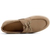Sperry Mens Como Moc Leather Boat Shoe(Taupe)