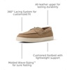 Sperry Mens Como Moc Leather Boat Shoe(Taupe)