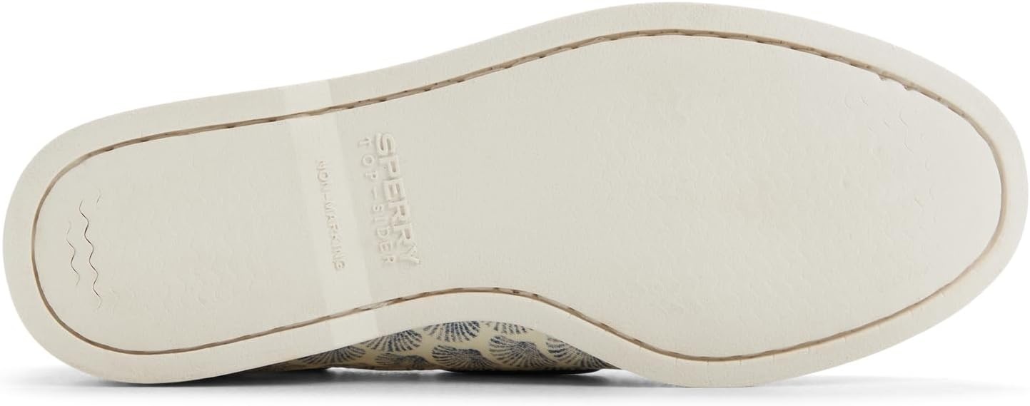 image:imageSperry Womens Authentic Original 2 Eye Lite Canvas Boat ShoeSeashell Print