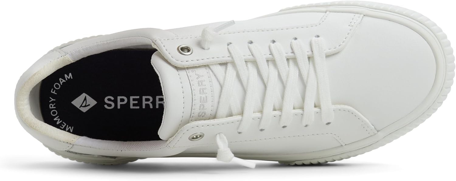 image:imageSperry Womens Bermuda Platform SneakerWhite Leather