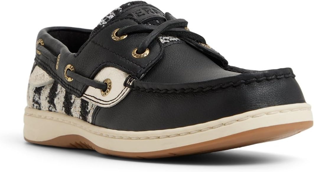 image:imageSperry Womens Bluefish Leather Boat ShoeBlack