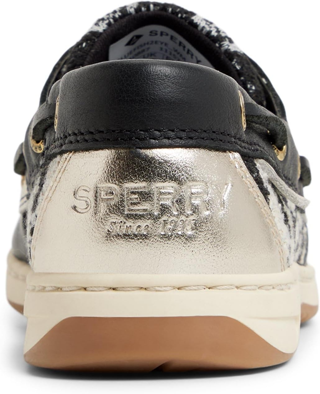 image:imageSperry Womens Bluefish Leather Boat ShoeBlack