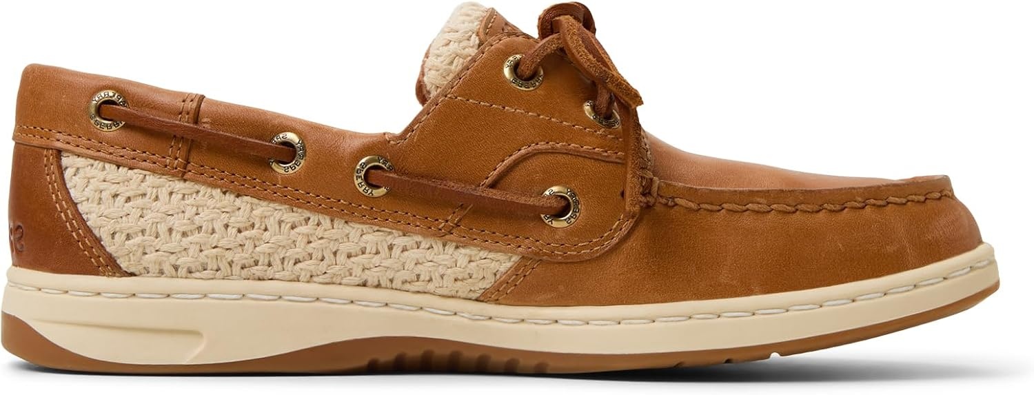 image:imageSperry Womens Bluefish Leather Boat ShoeLight Brown