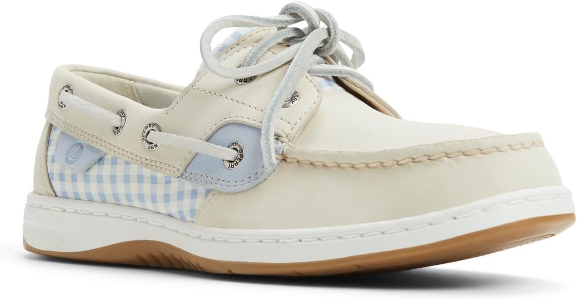 image:imageSperry Womens Bluefish Leather Boat ShoeLightPastel Blue