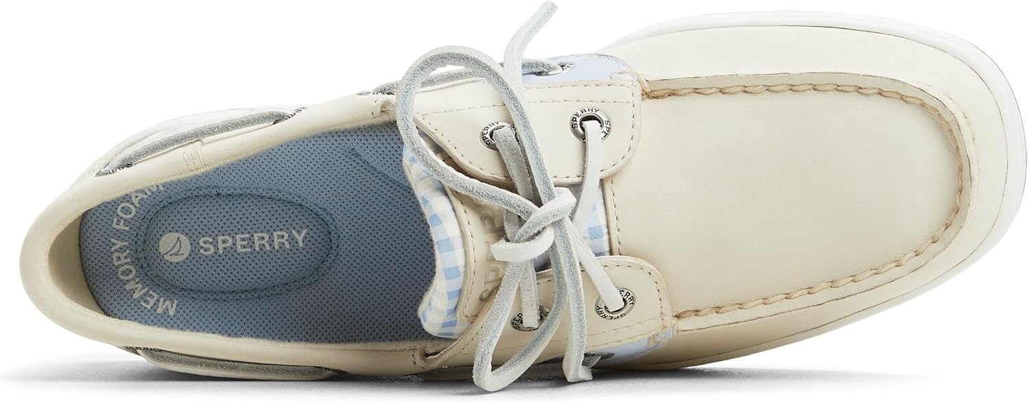 image:imageSperry Womens Bluefish Leather Boat ShoeLightPastel Blue