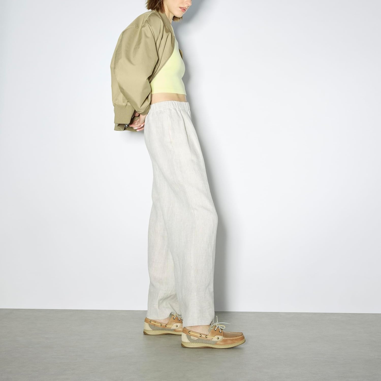 image:imageSperry Womens Bluefish Leather Boat ShoeLinen Multi