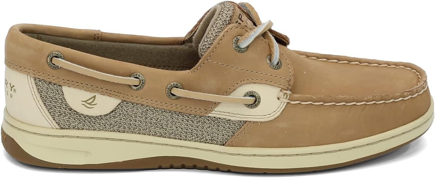 image:imageSperry Womens Bluefish Leather Boat ShoeLinen Oat