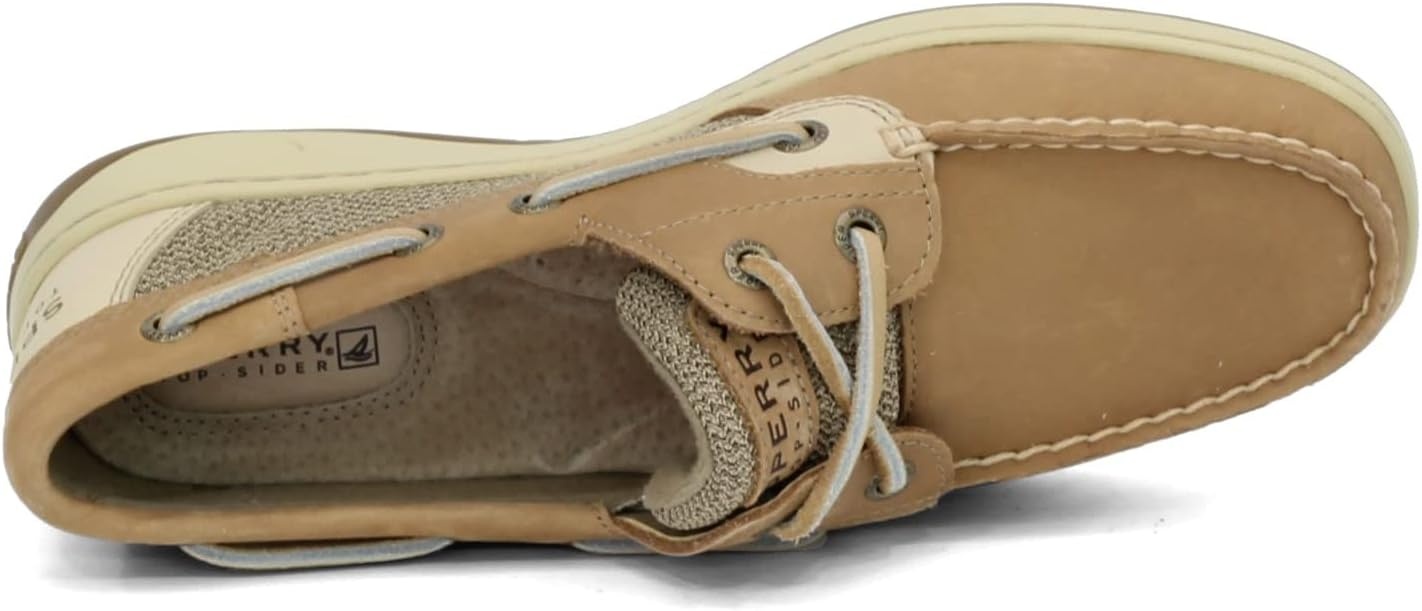 image:imageSperry Womens Bluefish Leather Boat ShoeLinen Oat