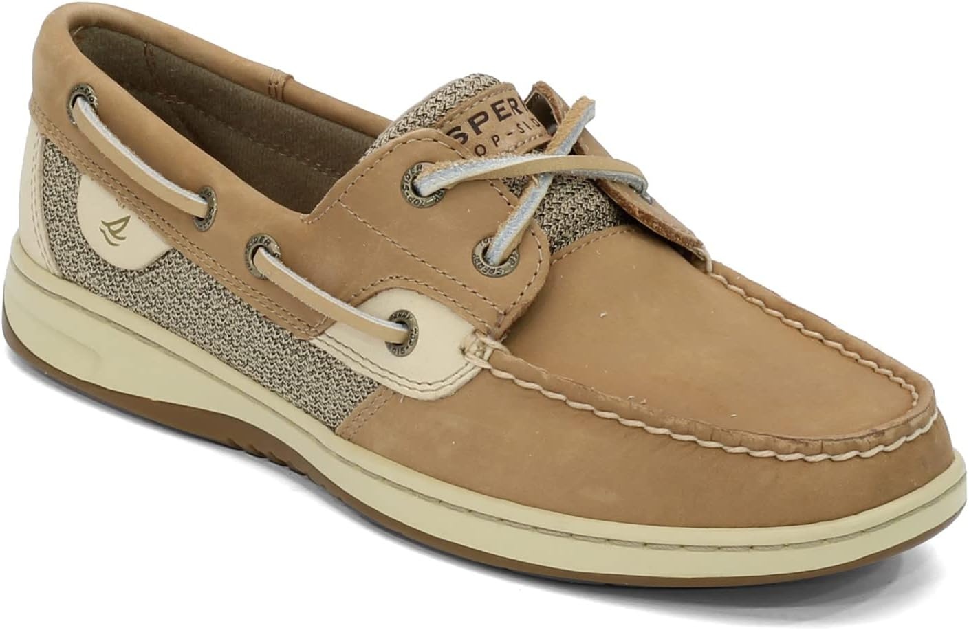 image:imageSperry Womens Bluefish Leather Boat ShoeLinen Oat