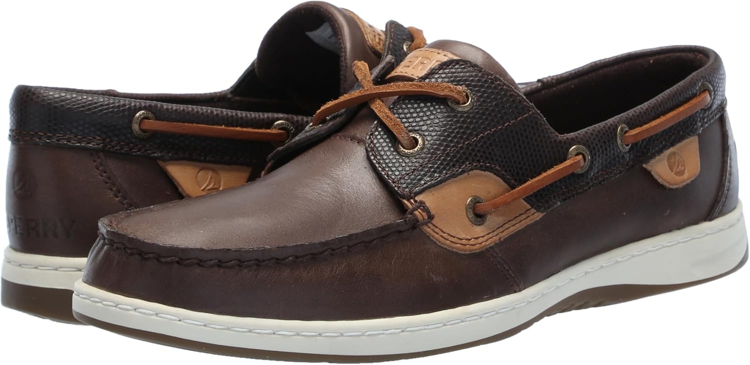 image:imageSperry Womens Bluefish Leather Boat ShoeMedium Brown
