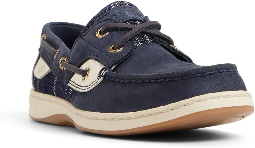 image:imageSperry Womens Bluefish Leather Boat ShoeNavy
