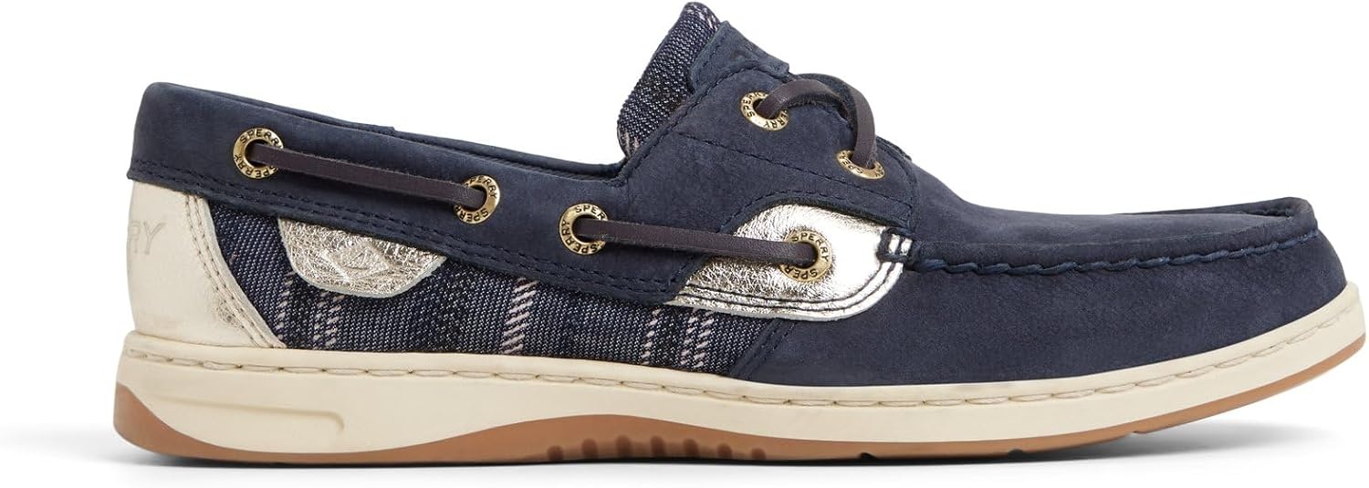 image:imageSperry Womens Bluefish Leather Boat ShoeNavy